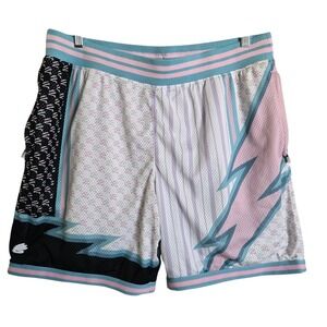 Under Armour XL‎ Curry Draft Day 8" Basketball Shorts Pastel Mesh Stripe
